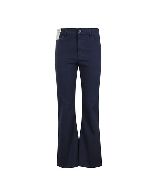 Boot-Cut Jeans Re-hash en coloris Blue