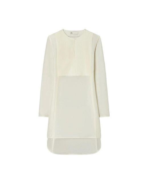 Tory Burch White Short Dresses