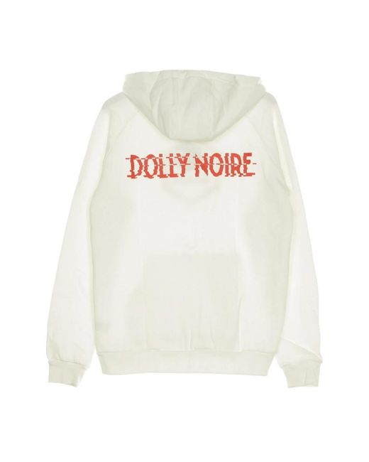 DOLLY NOIRE White Hoodies for men