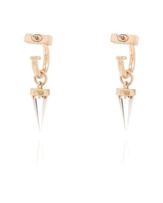 AllSaints Metallic Ohrringe mit anhängern