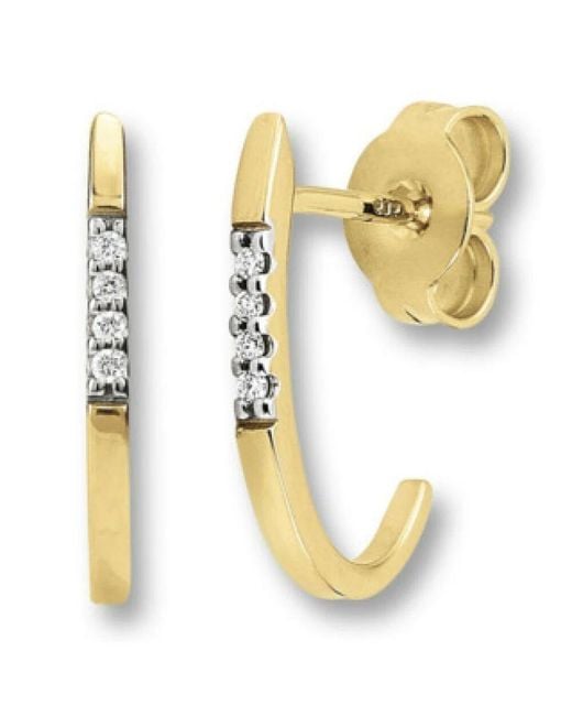 ONE ELEMENT Metallic Brillante Ohrringe Stecker