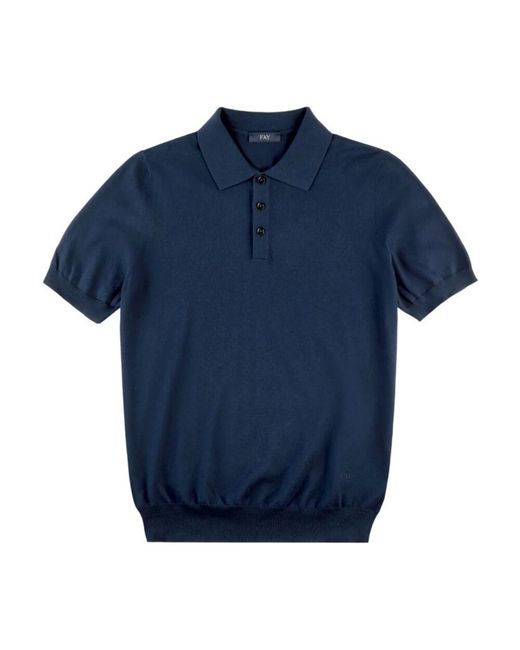 Fay Stilvolle t-shirts und polos in Blue für Herren