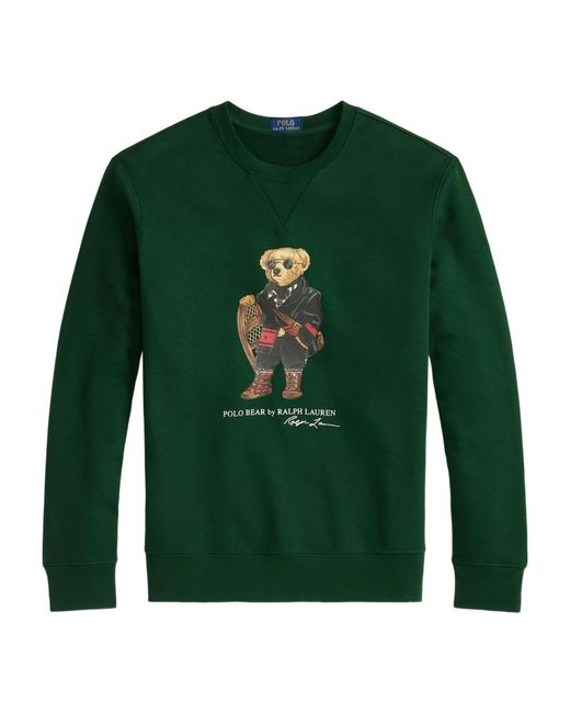 Round-Neck Knitwear Polo Ralph Lauren pour homme en coloris Green