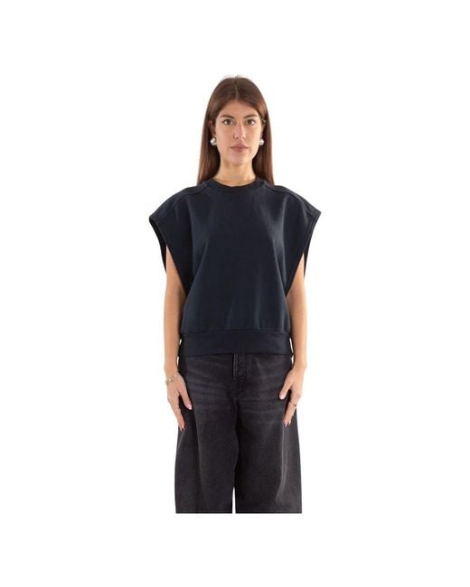 Haikure Black Oversize Sweatshirt Im Ellie-Stil