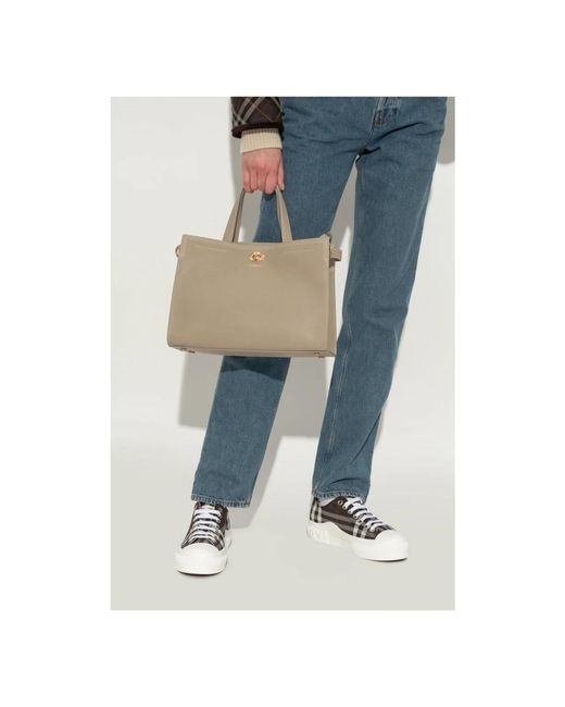 Handbags Burberry de color Natural