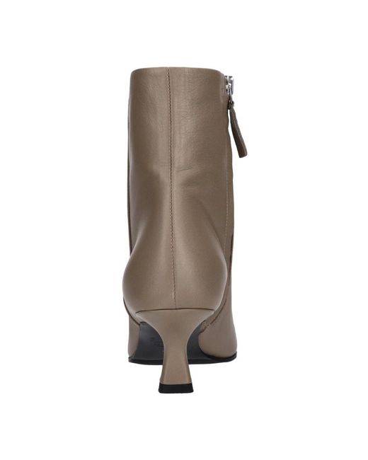 3Juin Brown Heeled Boots