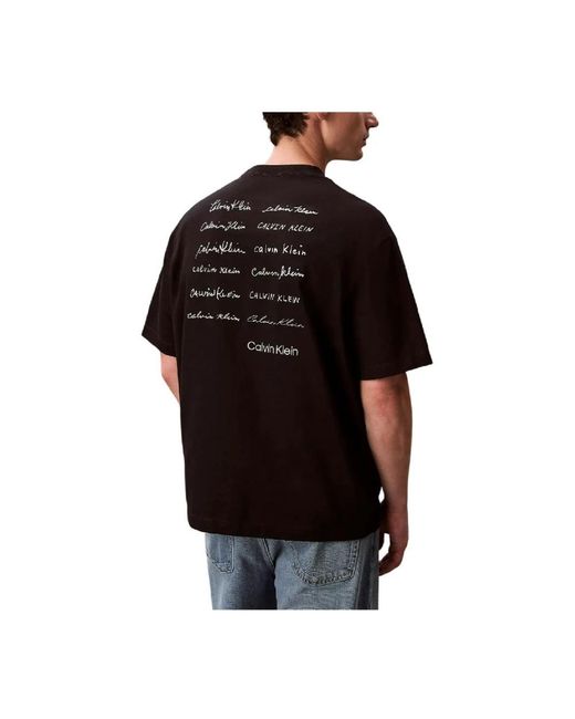 Calvin Klein Black T-Shirts for men