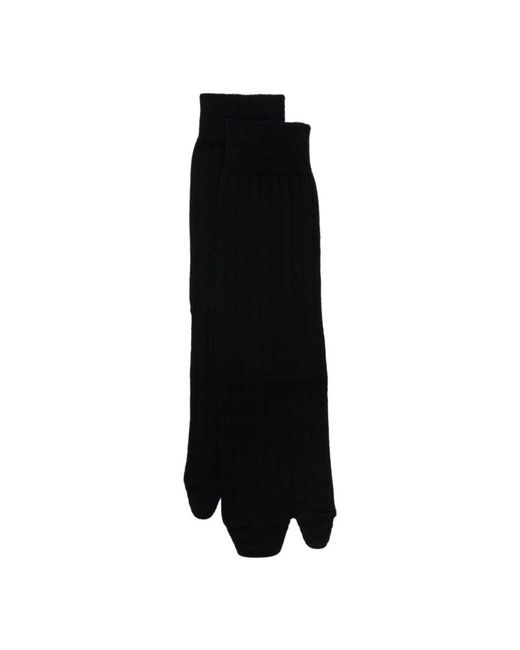 Maison Margiela Black Socks for men