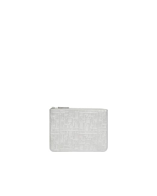 Comme des Garçons White Clutches