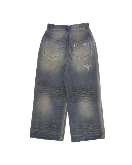 Acupuncture Straight Jeans in het Gray voor heren