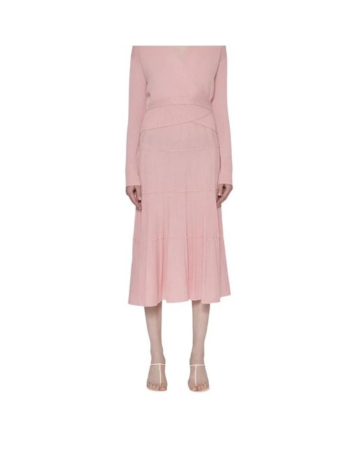 arch4 Rokken ,Roze ,Kasjmier Gabriela Midi Rok in het Pink