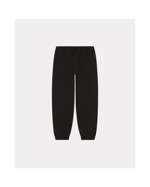 KENZO Black Sweatpants for men