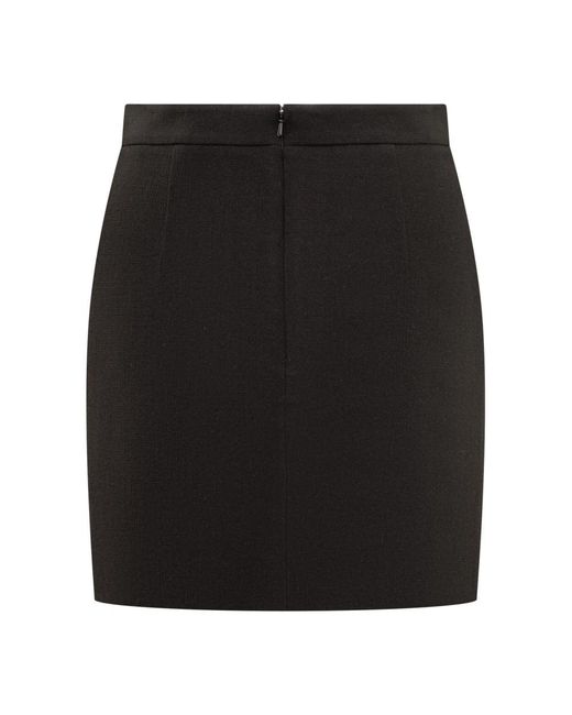 Moschino Black Short Skirts