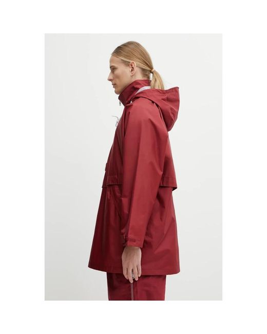 Napapijri Rainforest Axl Jacket in het Red voor heren