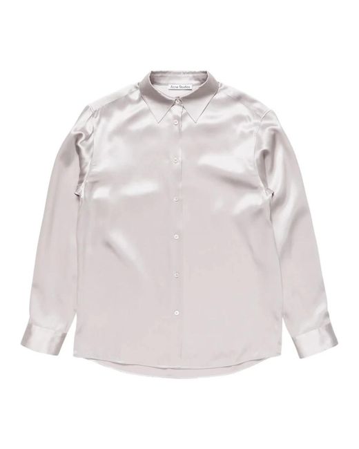 Shirts Acne de color Pink