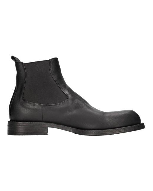 Pantanetti Black Chelsea Boots for men