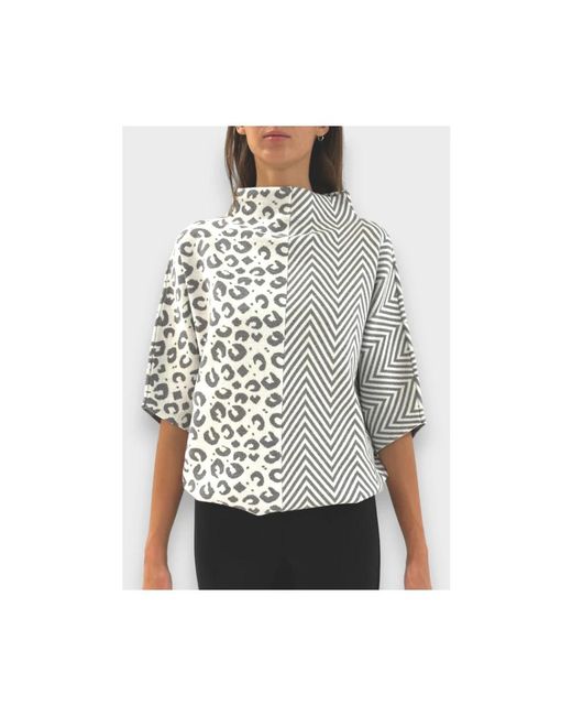 Blouses Joseph Ribkoff en coloris Gray