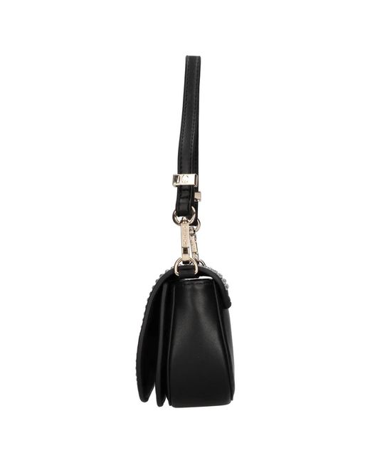 La Carrie Black Shoulder Bags