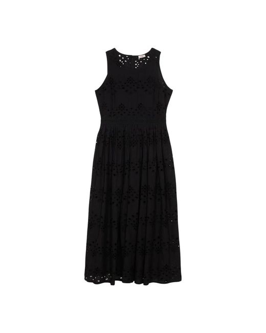 Midi Dresses Oltre en coloris Black