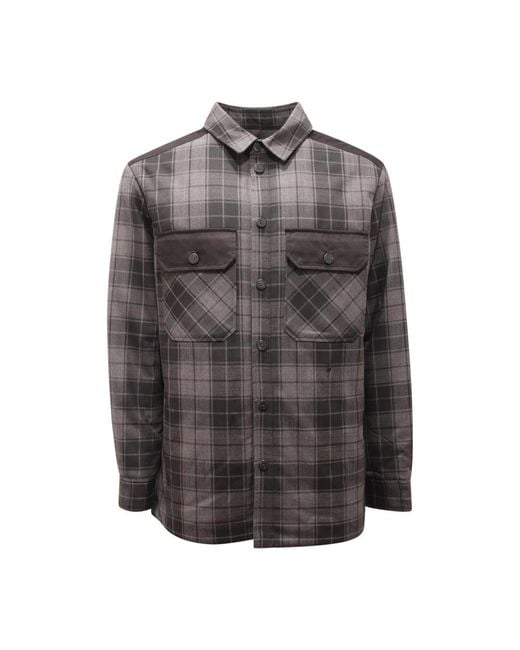 Neil Barrett Gray Light Jackets for men