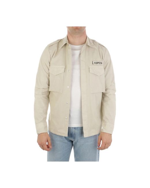 Light Jackets Aspesi de hombre de color Natural