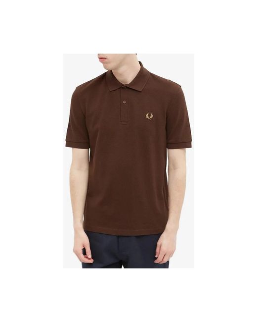 Fred Perry Brown Polo Shirts for men