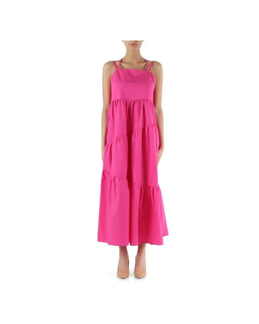 Boss Pink Midi Dresses