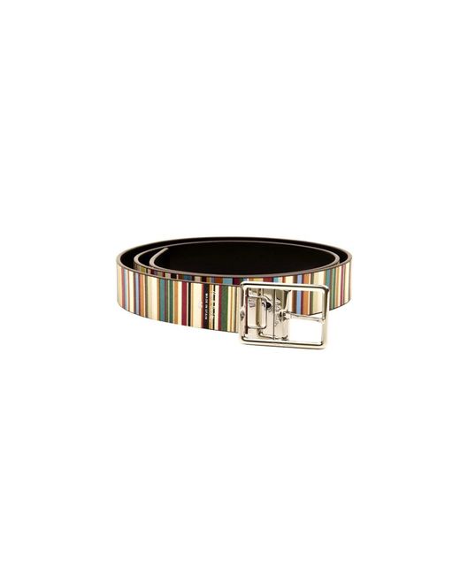 Belts di Paul Smith in Black da Uomo