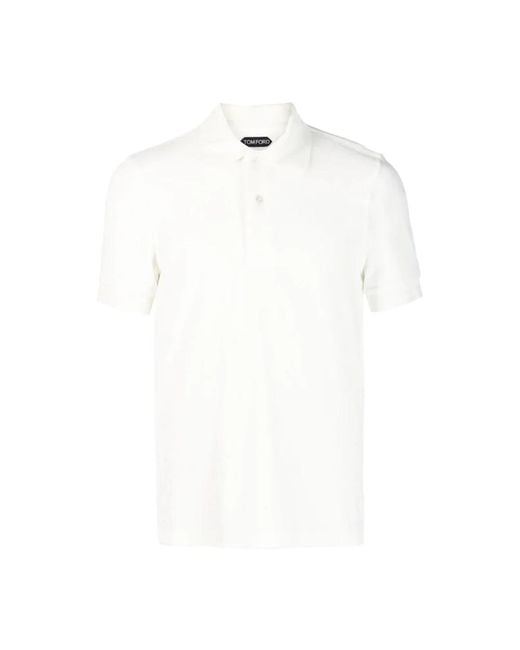 Tom Ford White Polo Shirts for men