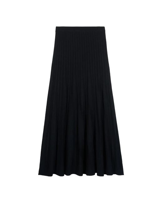 Ba&sh Black Midi Skirts