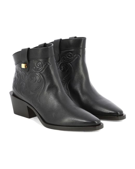 Cowboy Boots Maison Skorpios de color Black