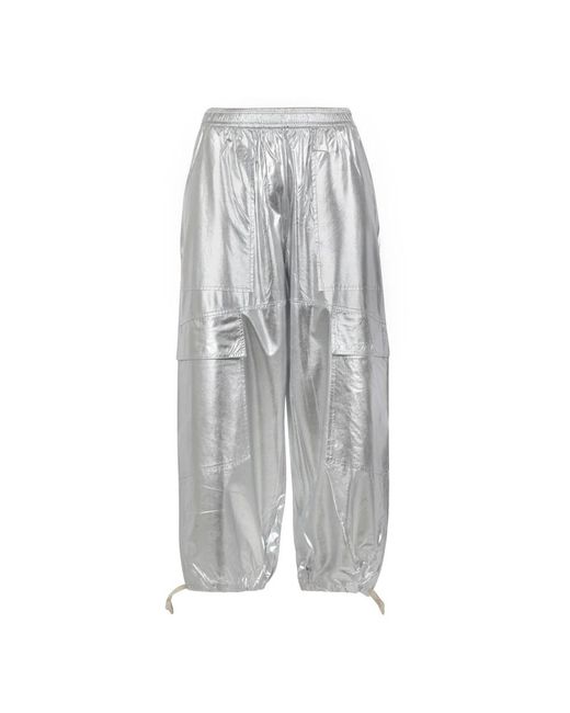 8pm Gray Wide Trousers