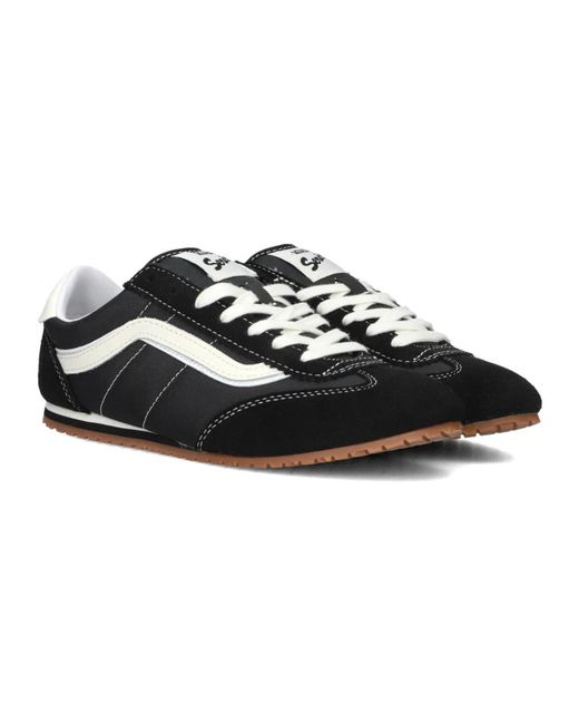 Vans Black Stilvolle Lowpro Sneakers Für Frauen