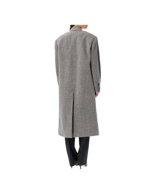 Isabel Marant Gray Lexana wollmantel schwarz ecru isabel marant étoile