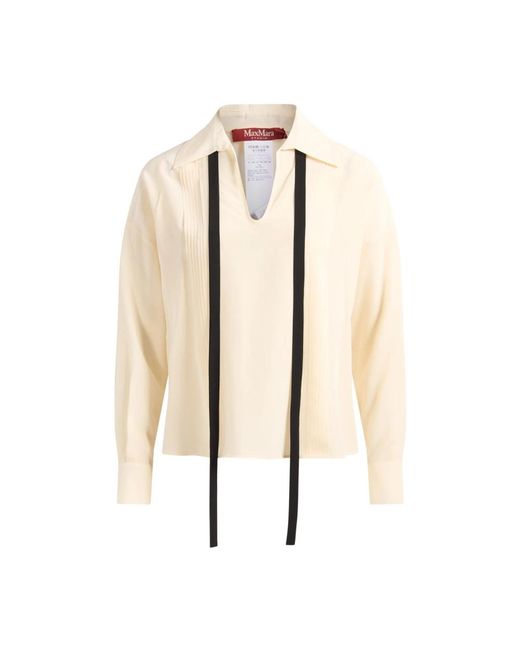 Blouses Max Mara en coloris Natural