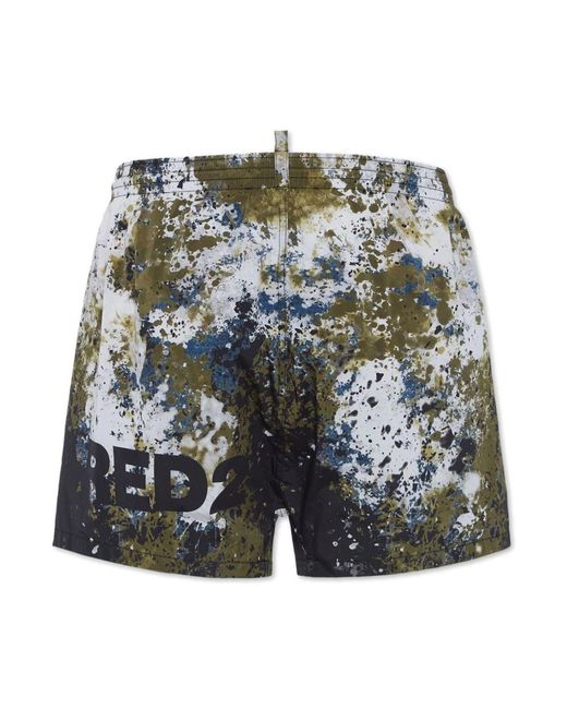 Beachwear DSquared² de hombre de color Green