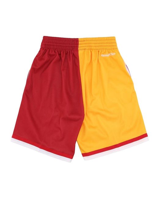 Training Shorts Mitchell & Ness de hombre de color Red