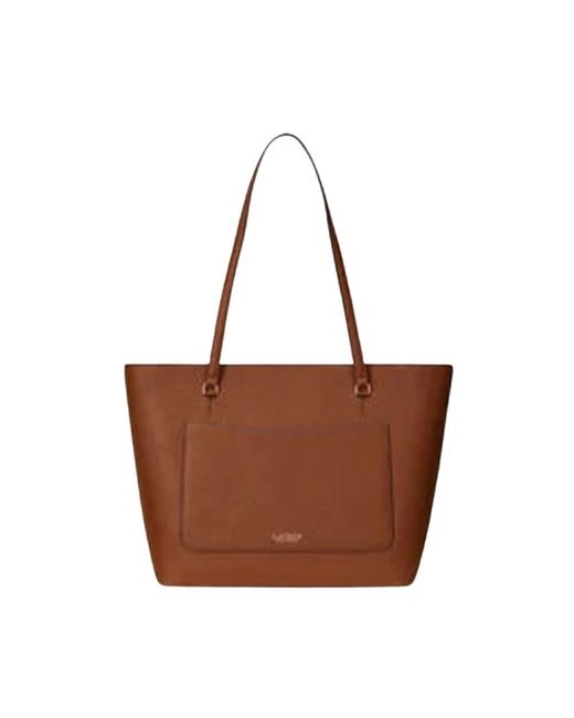 Ralph Lauren Brown Tote Bags