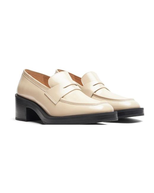 Stuart Weitzman Natural Kaia Loafer