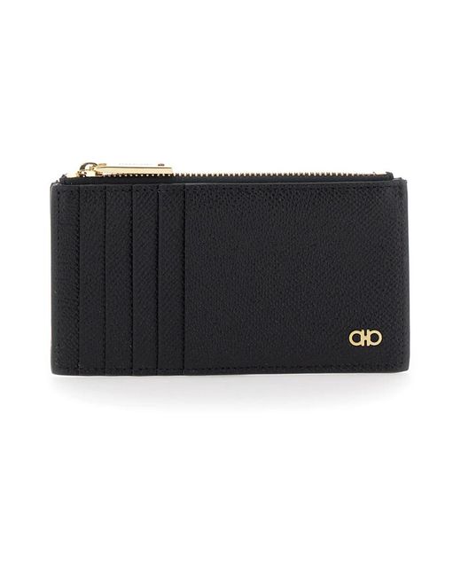 Ferragamo Black Wallets & Cardholders for men
