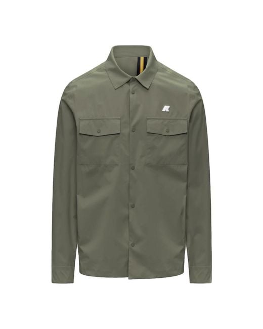 K-Way Green Light Jackets for men