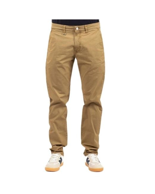 Siviglia Natural Straight Trousers for men