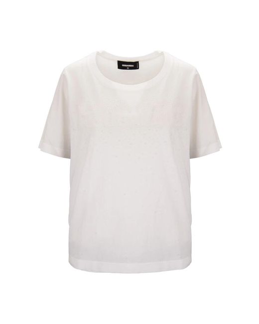 DSquared² White T-Shirts