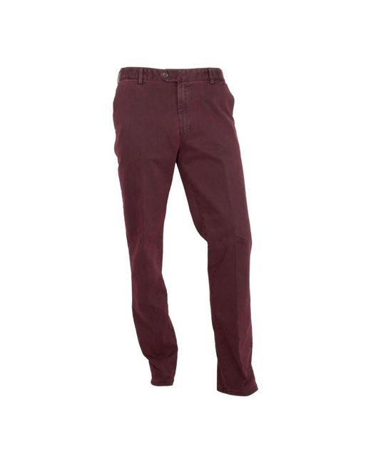 Meyer Red Chinos for men