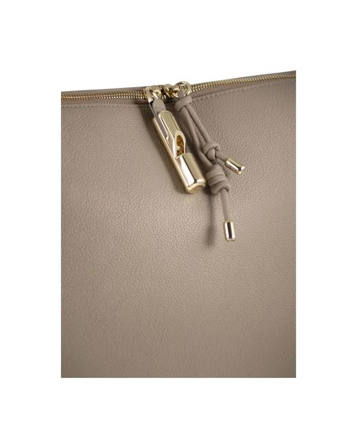 Furla Natural Shoulder Bags