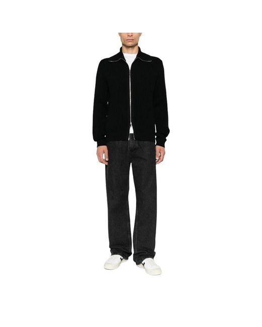 Cardigans Zanone de hombre de color Black