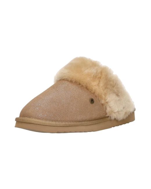 Slippers Warmbat en coloris Natural