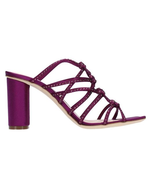 Rodo Purple Sandalen lila