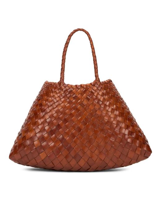 Tote Bags di Dragon Diffusion in Brown