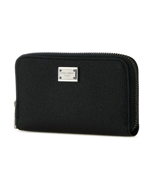 Dolce & Gabbana Black Wallets & Cardholders for men